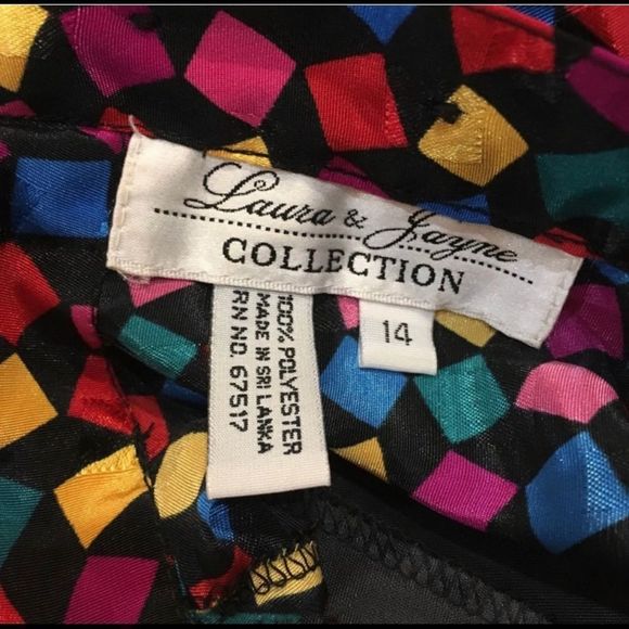 Vintage Laura & Jayne Collection Confetti Blouse - Picture 3 of 6